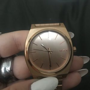 Rose Gold Women’s Nixon Watch